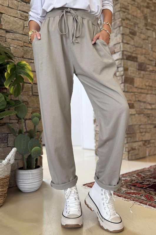 Made in Italy Oris Classic Jogger Mocha